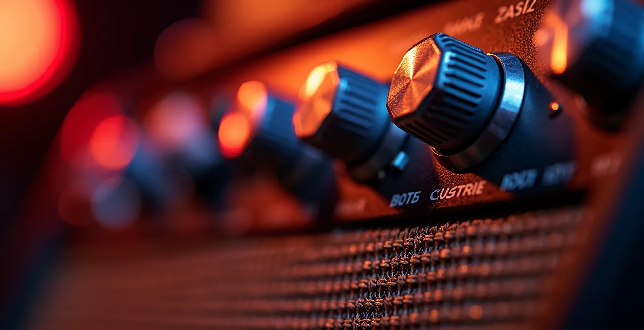 Vue immersive d'une salle de concert intimiste à Montréal pendant une performance live