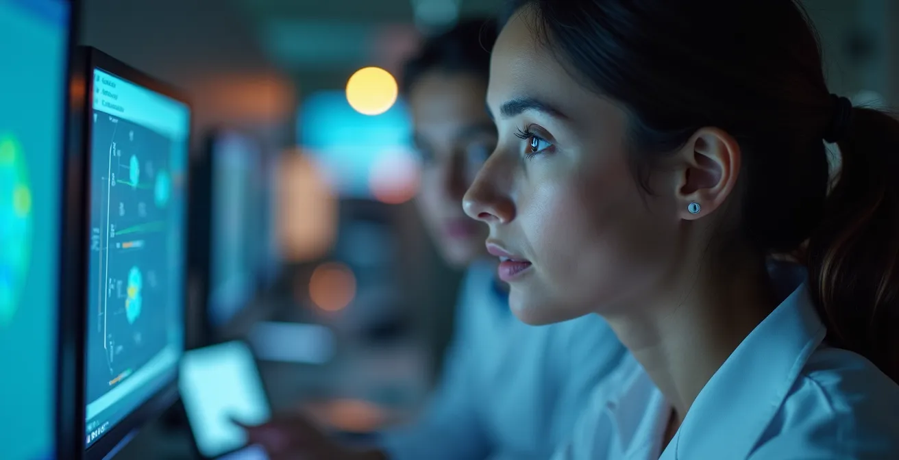 Interaction humaine entre chercheur et technologie de diagnostic moléculaire